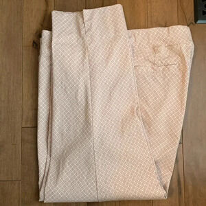 Pink ankle pants 18W